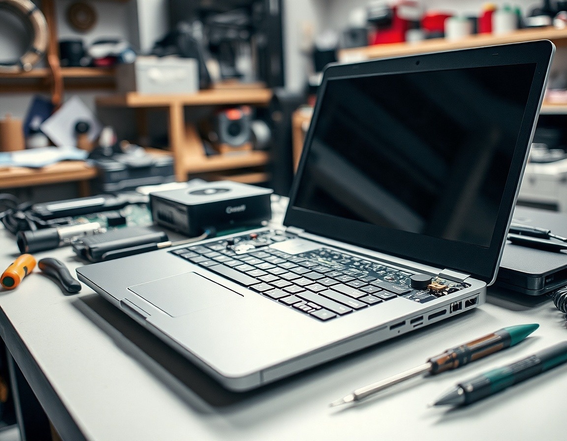 Pokazil se vám notebook? Zkušený opravář si s tím poradí