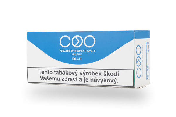 COO Blue nahřívaný tabák od MOK: Zkušenost s inovací