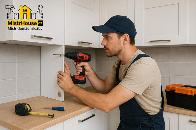 Profesionální instalace kuchyně a montáž televize na zeď – komfort a kvalita pro váš domov